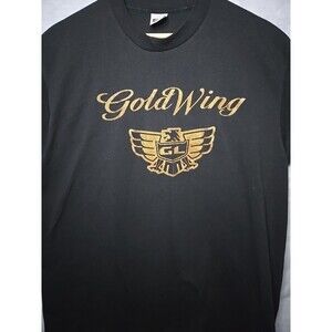 Gold Wing T Shirt XL K-Brand Black Made In The USA